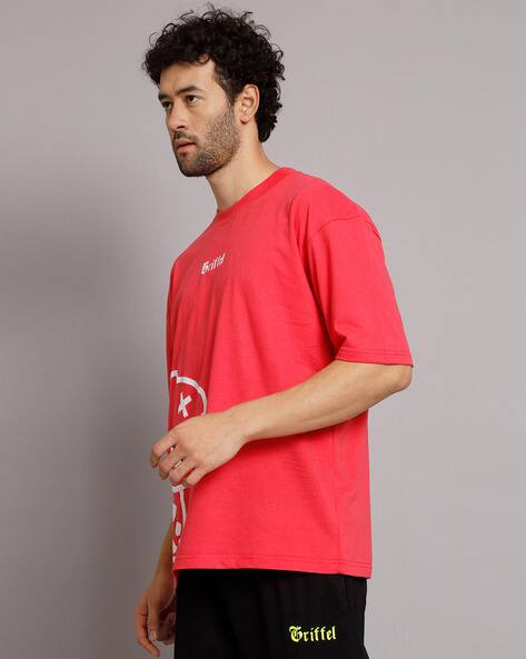 Buy Neon Pink Tshirts for Men by GRIFFEL Online