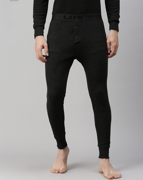 Buy Black & Blue Thermal Wear for Men by LUX COTT'S WOOL Online