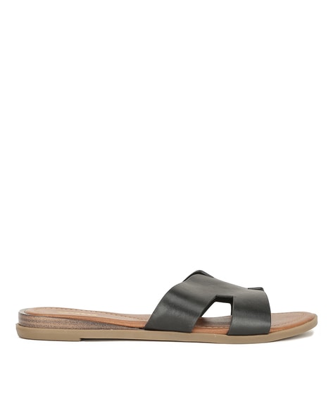 Womens wide fit discount sliders