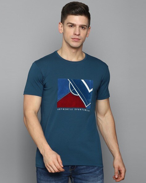 Buy Blue Tshirts for Men by LOUIS PHILIPPE Online