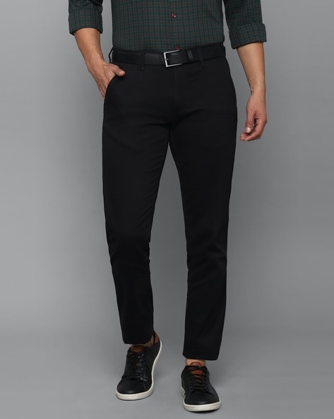 Buy Louis Philippe Black Trousers Online - 786623 | Louis Philippe