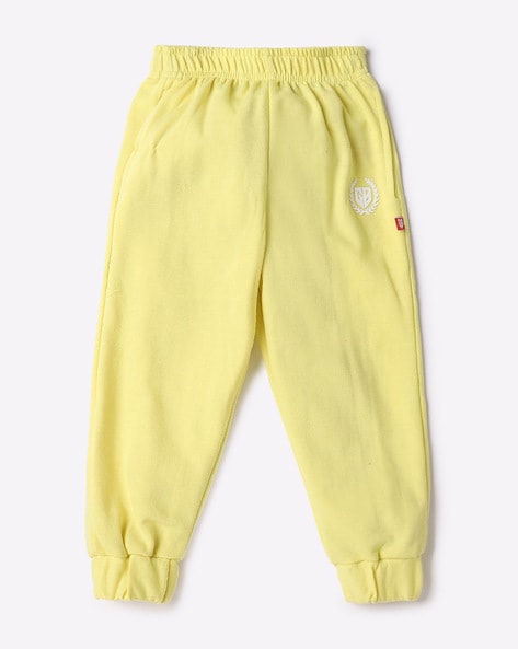 Buy Lemon Yellow Trousers & Pants for Girls by GAME BEGINS Online