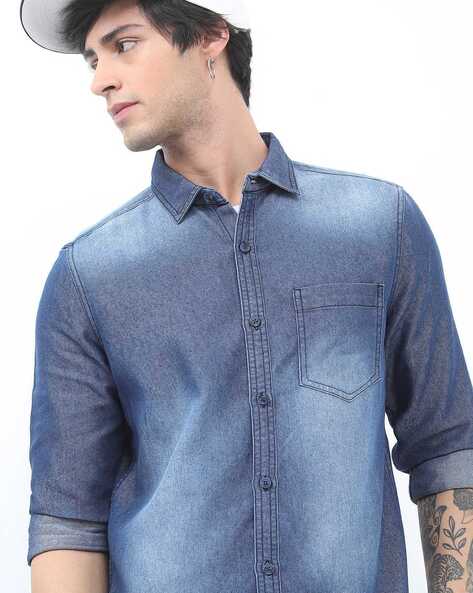 Buy Blue Shirts for Men by KETCH Online