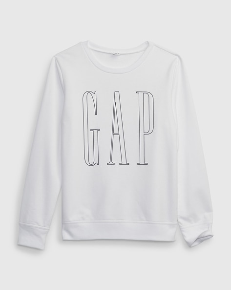 Buy White Sweatshirt Hoodies for Women by GAP Online Ajio