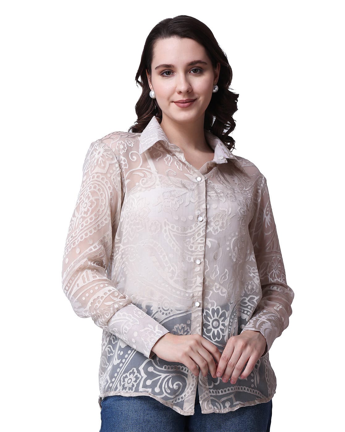 transparent tops online