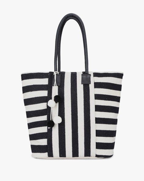 Striped handbags clearance online