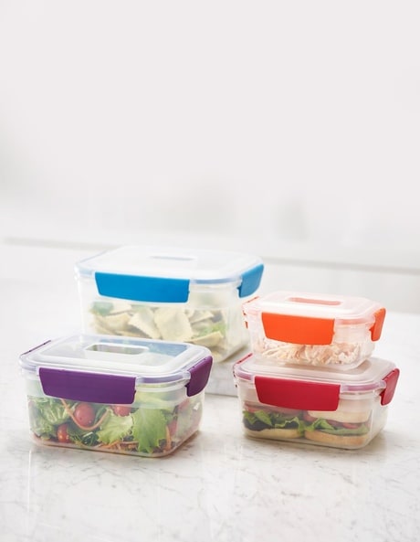 Joseph Joseph Nest Lock Plastic Food Storage Container Set with