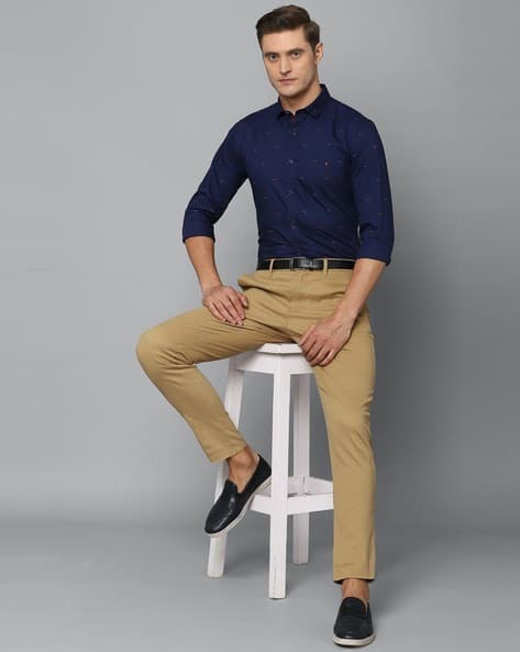 Blue Shirt Mens Navy Khaki Pants Buy Navy Blue Shirts For Men By