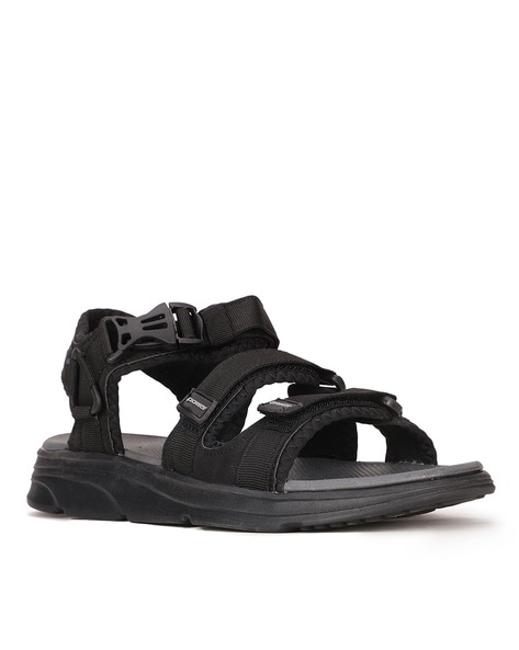 Black velcro strap online sandals