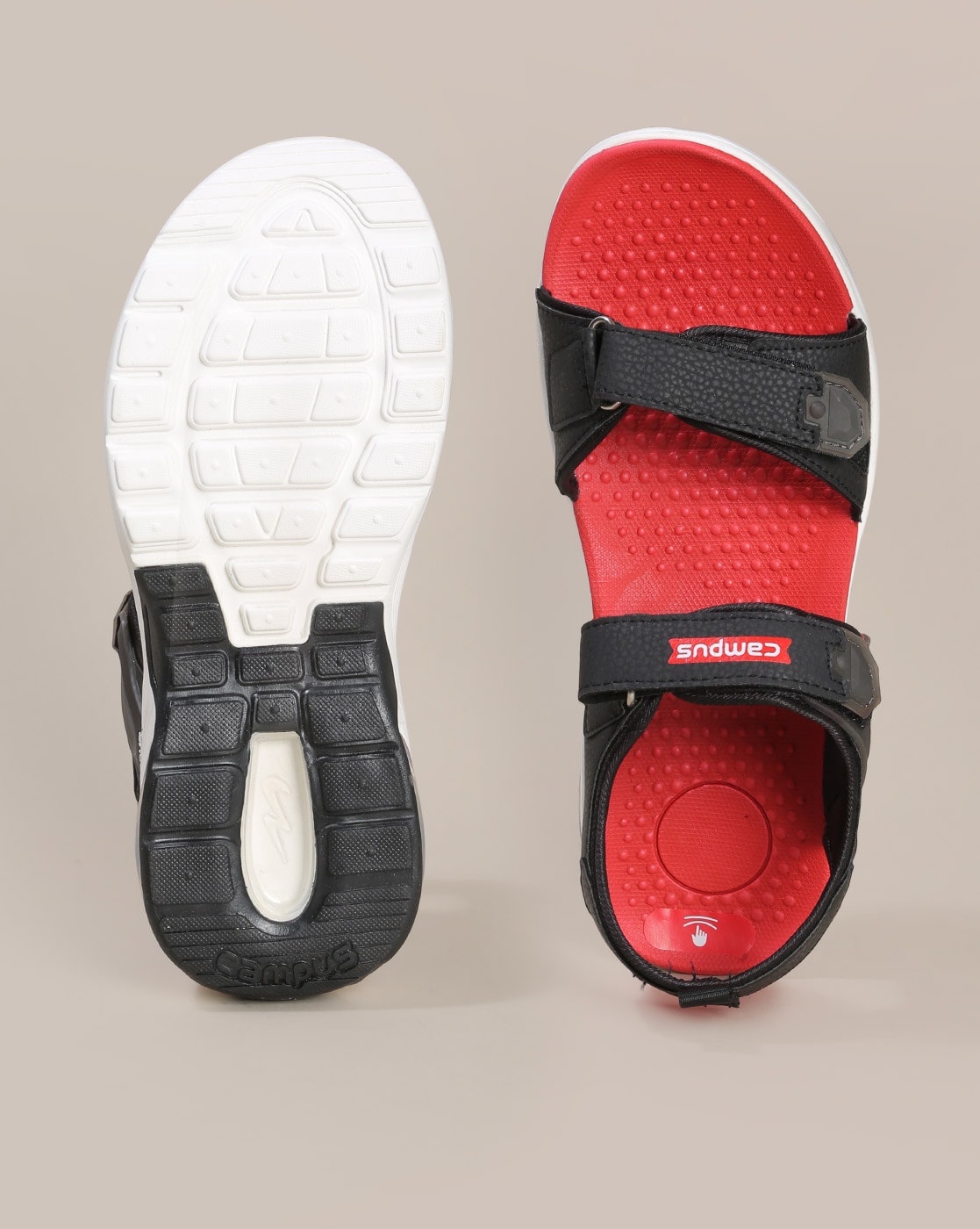 Men's Stylish floaters sandals designed for comfort (K3405G-OGN)