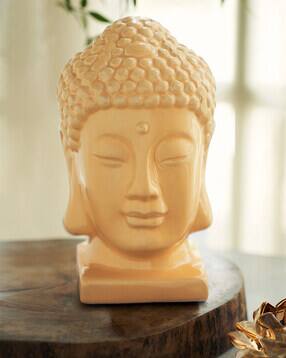 Ceramic Buddha Head Showpiece-image-41
