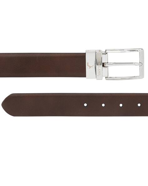 Reversible Belt with Buckle Closure