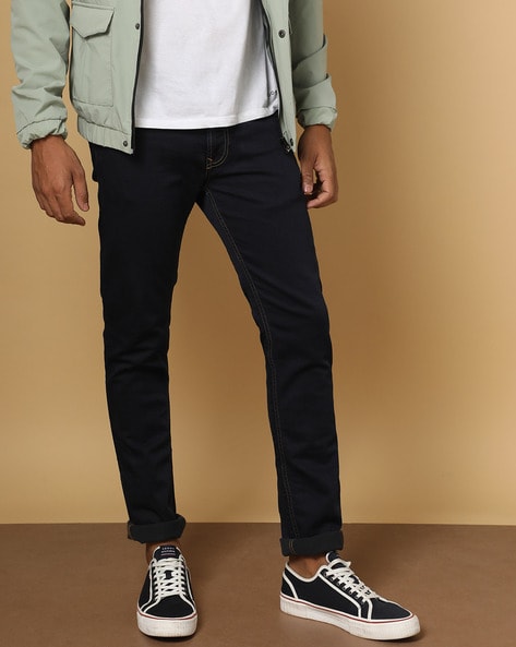 Buy Ecru White Jeans for Men by ALTHEORY Online