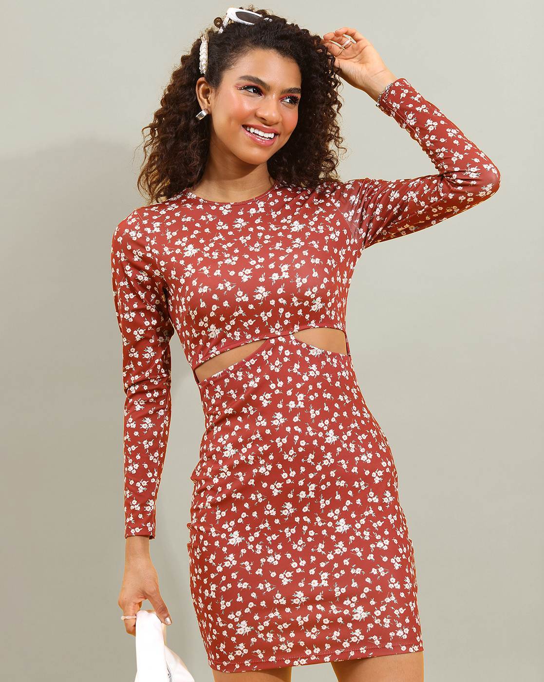 Maroon Floral Corset Dress, Bodycon at best price in Gurgaon