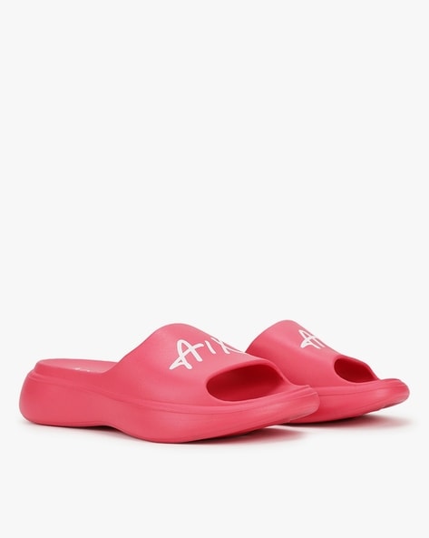 Pink 2025 armani sliders