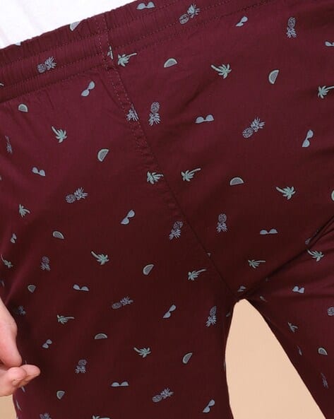 Micro Print Pyjamas with Insert Pockets