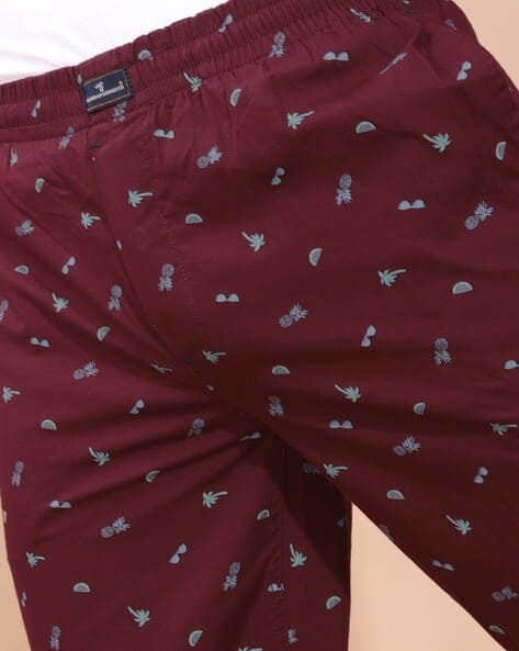 Micro Print Pyjamas with Insert Pockets