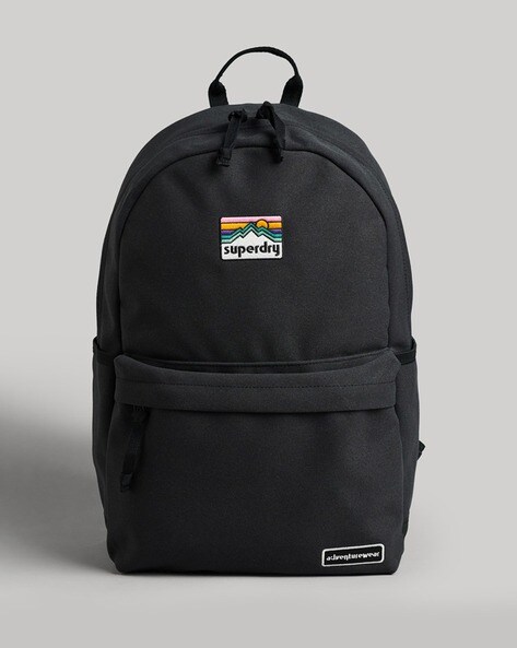 Black superdry outlet bag