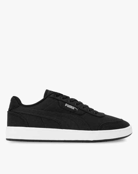 Buy Puma Unisex-Adult Smashic Black-Matte Silver Sneaker - 7UK (39437101)  at Amazon.in