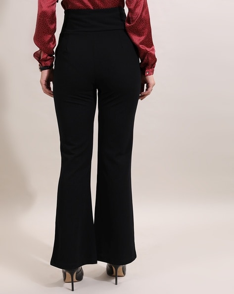Buy Nuon by Westside Black BellBottom Pants Online at best price at  TataCLiQ