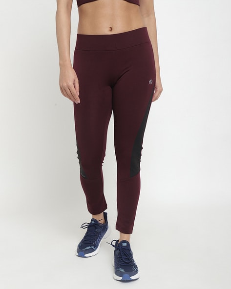 Maroon running clearance leggings