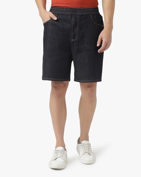 Armani hot sale shorts denim