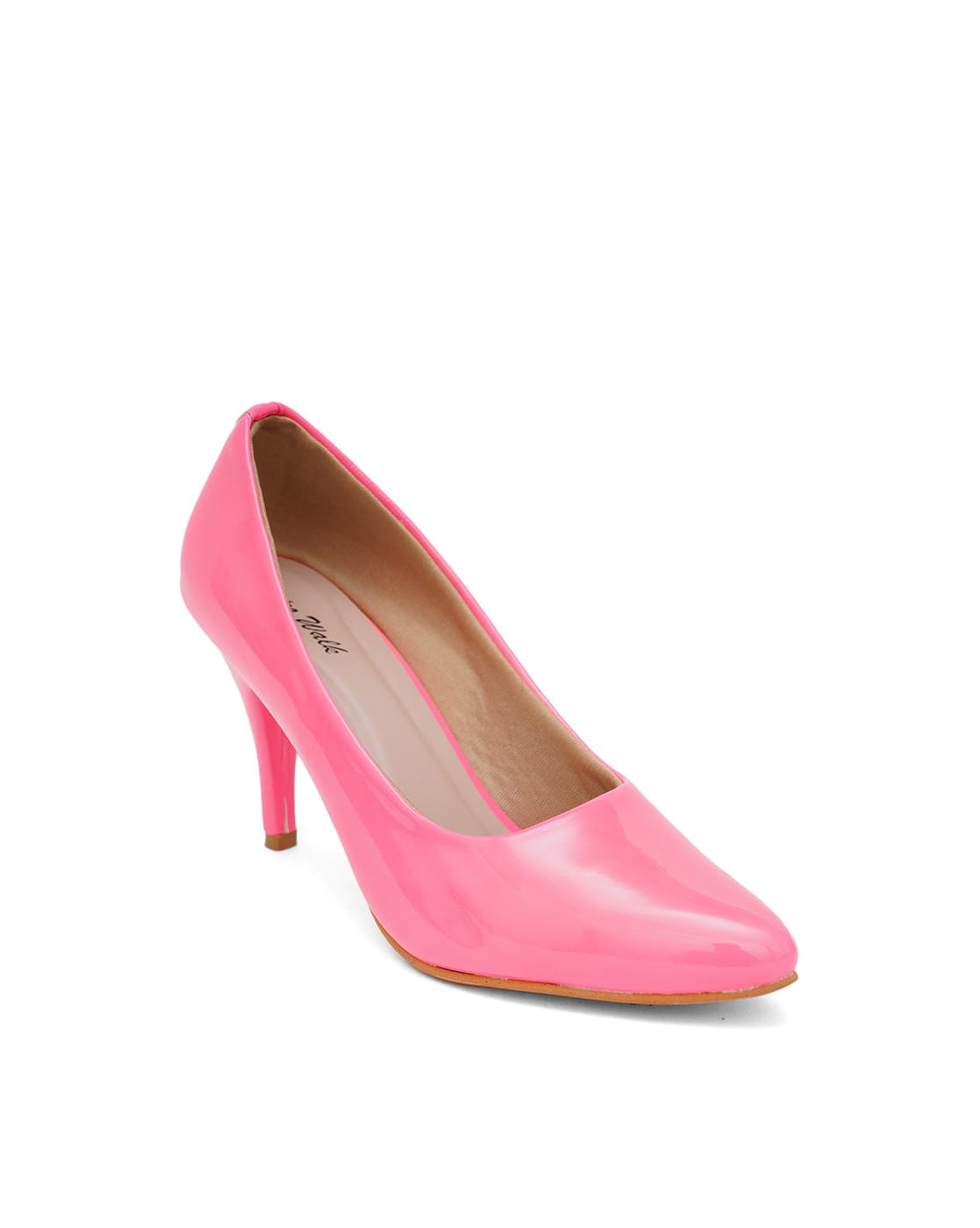 Buy Pink Heeled Shoes for Women by RETRO WALK Online