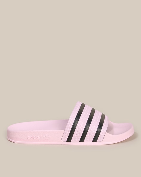 Adidas slippers pink new arrivals