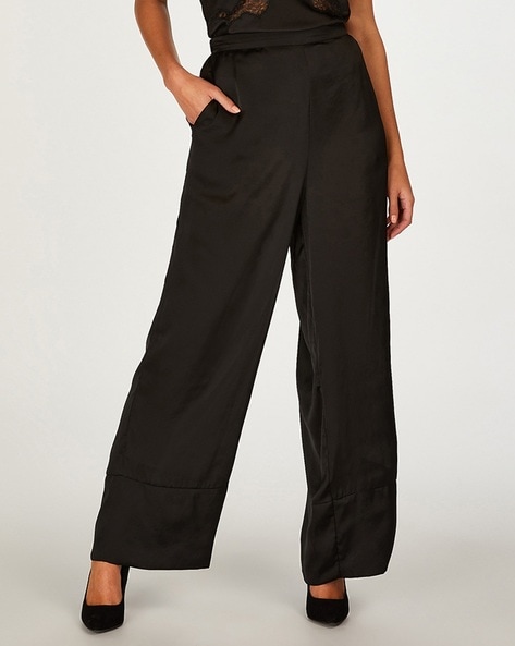 Satin wide leg pyjamas new arrivals