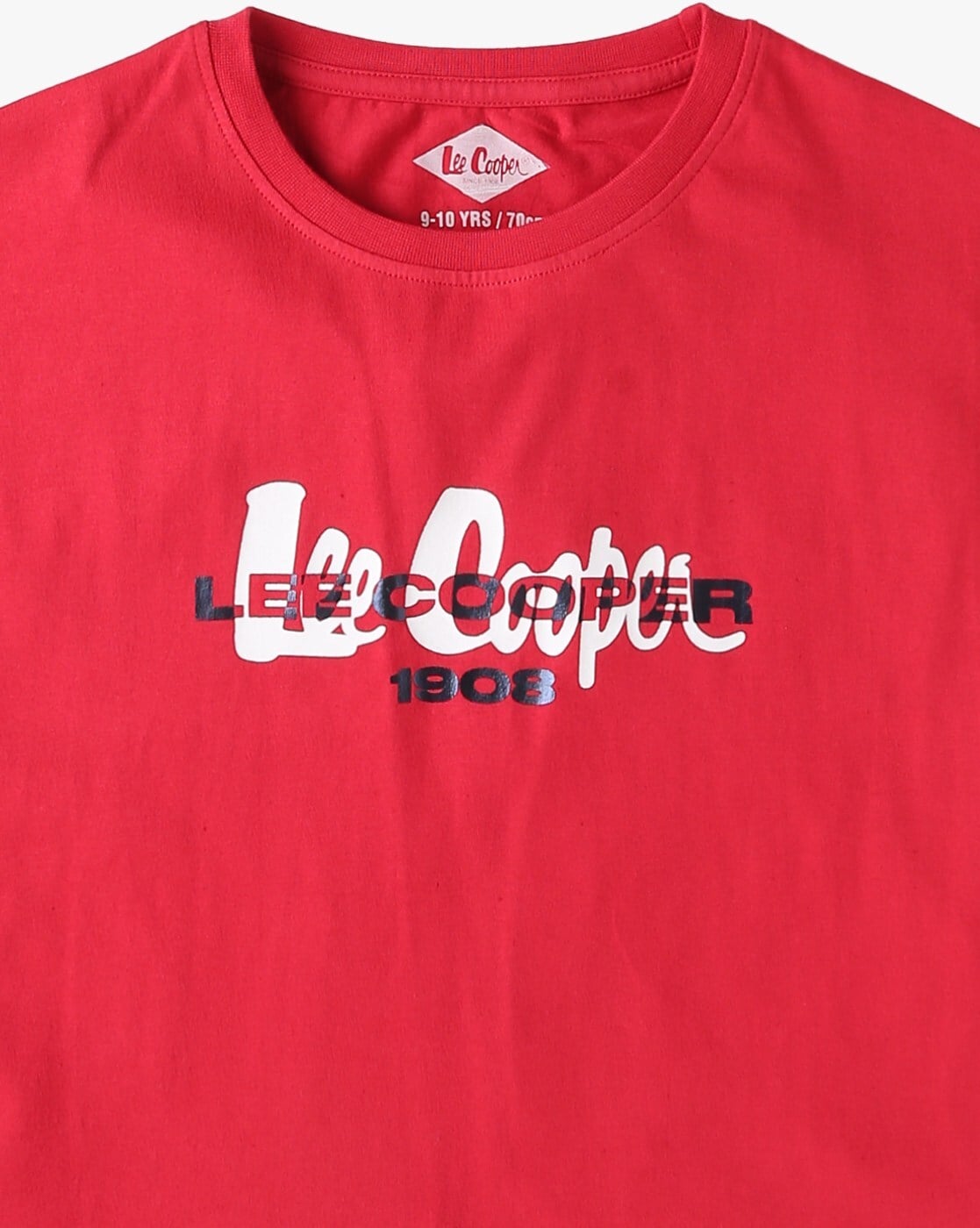 Buy Women's Lee Cooper Logo Print T-shirt with Crew Neck and Short Sleeves  Online | Centrepoint Oman