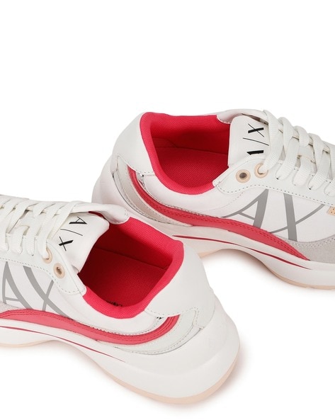 Armani trainers shop womens sale