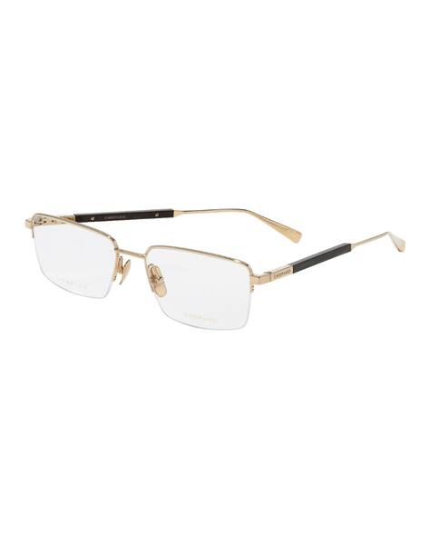 Buy Chopard Men Square Frames VCHD18M56300FR Gold Color Men