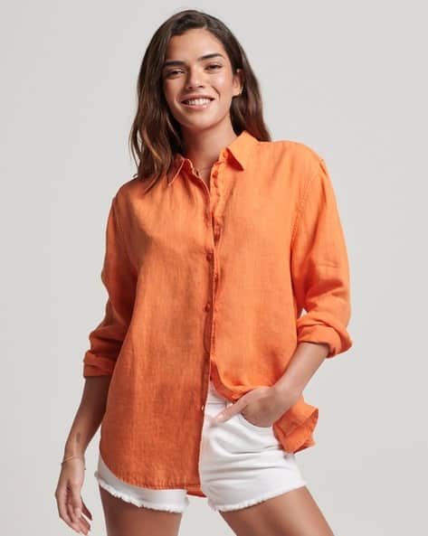 Buy Orange Shirts for Women by SUPERDRY Online