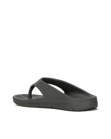 Buy Dark Grey Flip Flop Slippers for Men by Bata Online Ajio