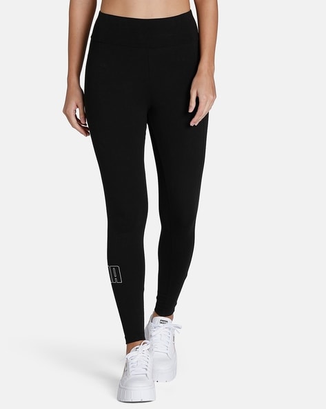 Buy Puma Women's Fitted Leggings (84559201_Black-Gold at Amazon.in