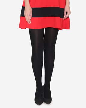 bonjour High-Rise Semi-Sheer Stockings-picture-46