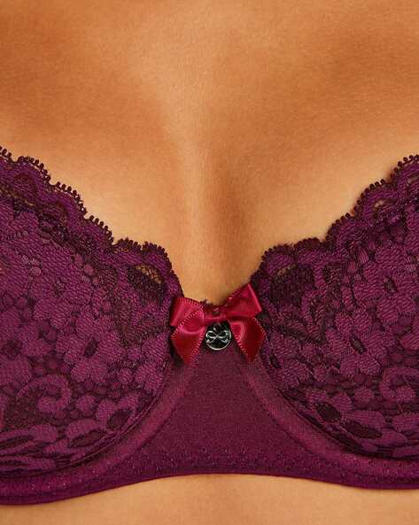 Buy Beet Purple Bras for Women by Hunkemoller Online