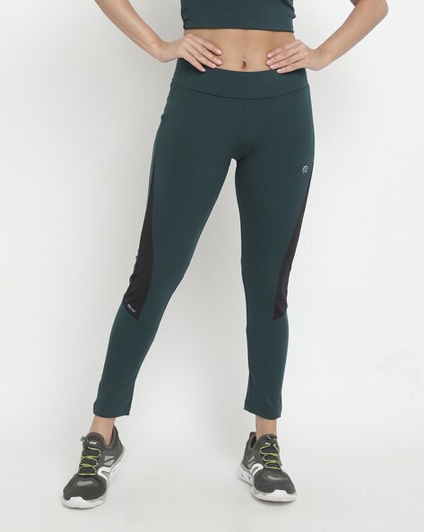 No Contest Crop Top & Leggings Active Set (Teal Grey) · NanaMacs