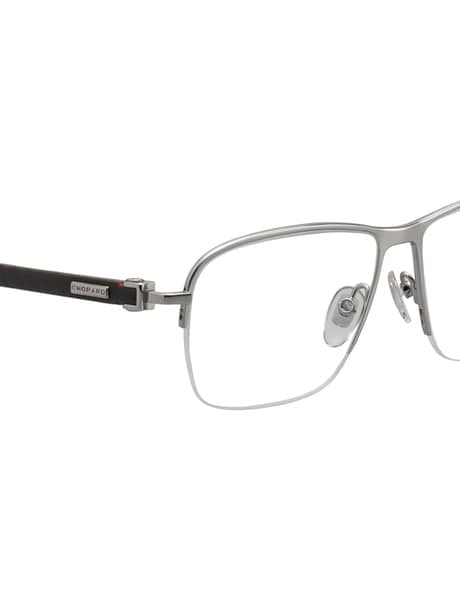 Buy Chopard Chopard Vchd8357579Fr Half Rim Grey Frames For Men