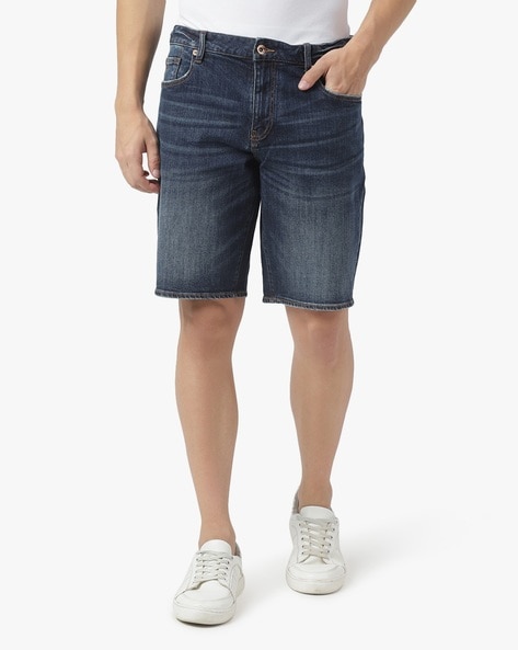 Buy Blue Shorts 3 4ths for Men by ARMANI EXCHANGE Online Ajio