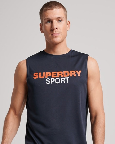 Superdry Active Fitted Round-Neck T-Shirt