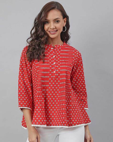 Buy Red Tops for Women by Janasya Online