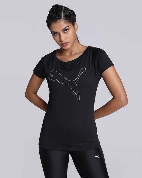 Puma Favourite Jersey Cat Training Round-Neck T-Shirt