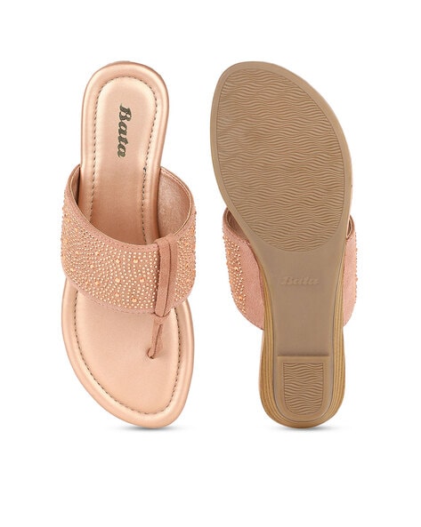 Buy Tan Flat Sandals for Women by Mochi Online | Ajio.com