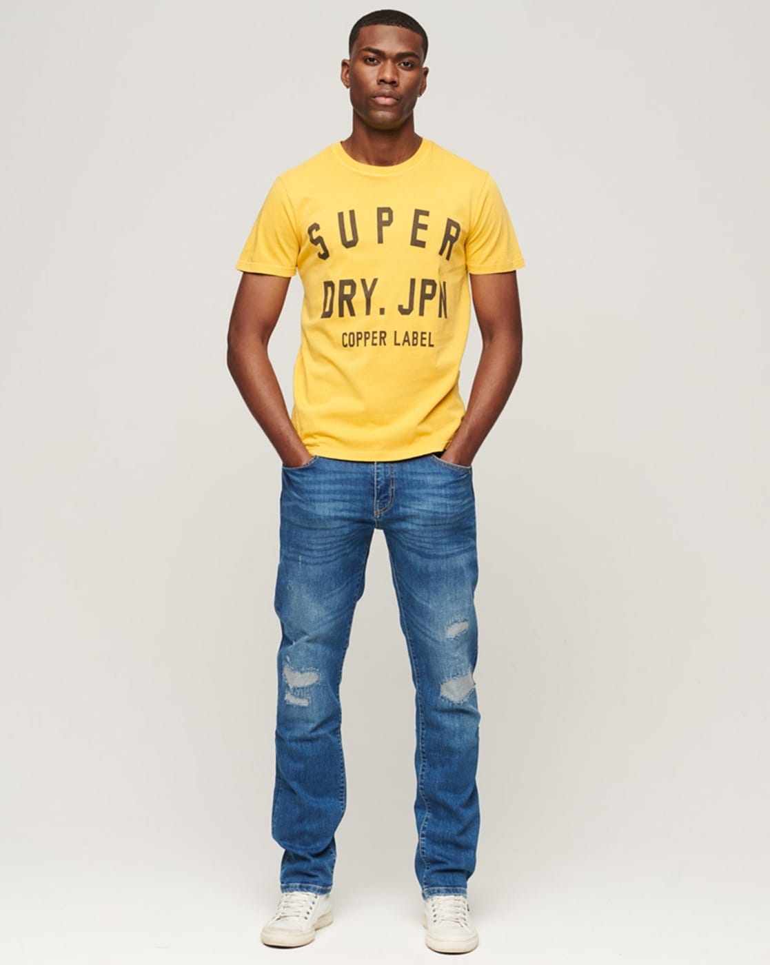 Superdry Copper Fill Loose Jeans Black | Dressinn