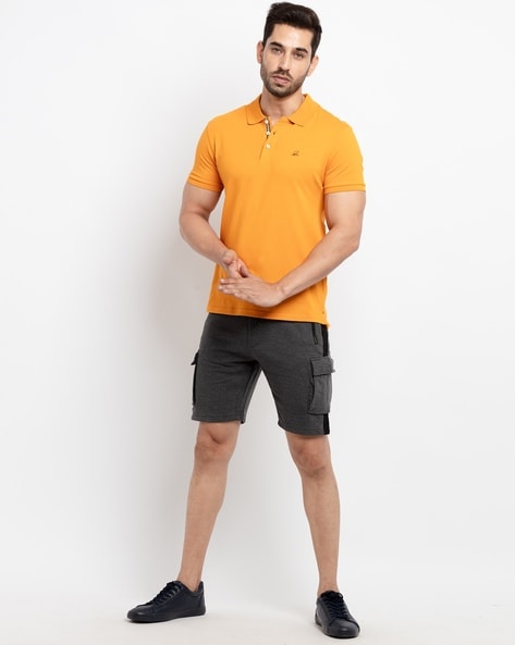 Fesfesfes Fashion Mens Shorts with Pocket Zipper Classic Relaxed Fit Cargo  Shorts Spring Saving