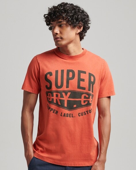 Buy Rust Orange Tshirts for Men by SUPERDRY Online