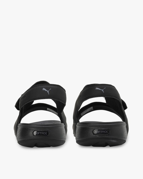 Puma men on sale black sandals