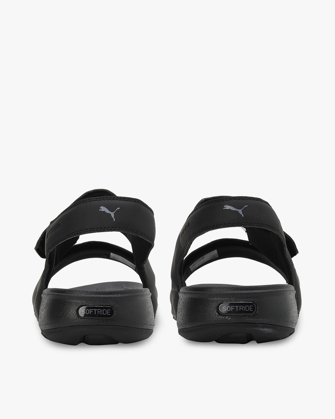 Puma men sales black sandals