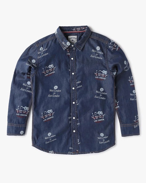 Buy Indigo Shirts for Boys by LEE COOPER Online